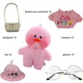 thumbnail image 4 of Pato rosa de peluche, juguete de peluche suave, regalo para niños, niñas y niños, 4 of 6