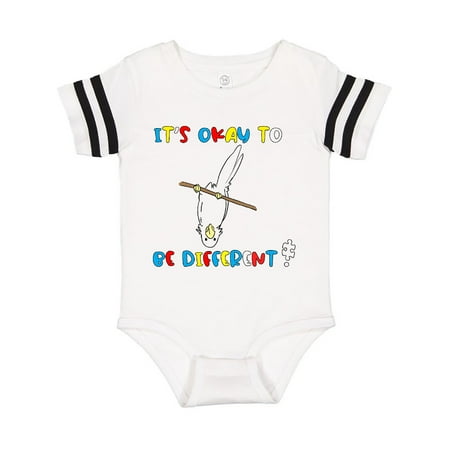 

Inktastic Autism Awareness It s Okay to be Different! Silly Bird Gift Baby Boy or Baby Girl Bodysuit
