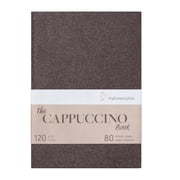 Hahnemuehle The Cappuccino Book Sketchbook, 40 Sheets, 8.2" x 5.8"