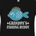 thumbnail image 4 of Inktastic Grandpa's Fishing Buddy Little Fisher Boys or Girls Toddler T-Shirt, 4 of 5