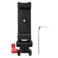 thumbnail image 1 of Clip de teléfono de aleación de aluminio, abrazadera Universal para teléfono móvil con montaje en canal NATO, soporte de zapata fría, orificio para tornillo de 1/4 pulgadas, 1 of 8
