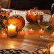 thumbnail image 5 of Velas de té LANKER, color naranja parpadeante, LED, 24 unidades, 5 of 7