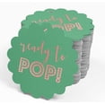 thumbnail image 4 of Inkdotpot 100 Pack Real Rose Gold Foil Paper Tags Ready To Pop Baby Shower Favor Hang Tags, 4 of 6