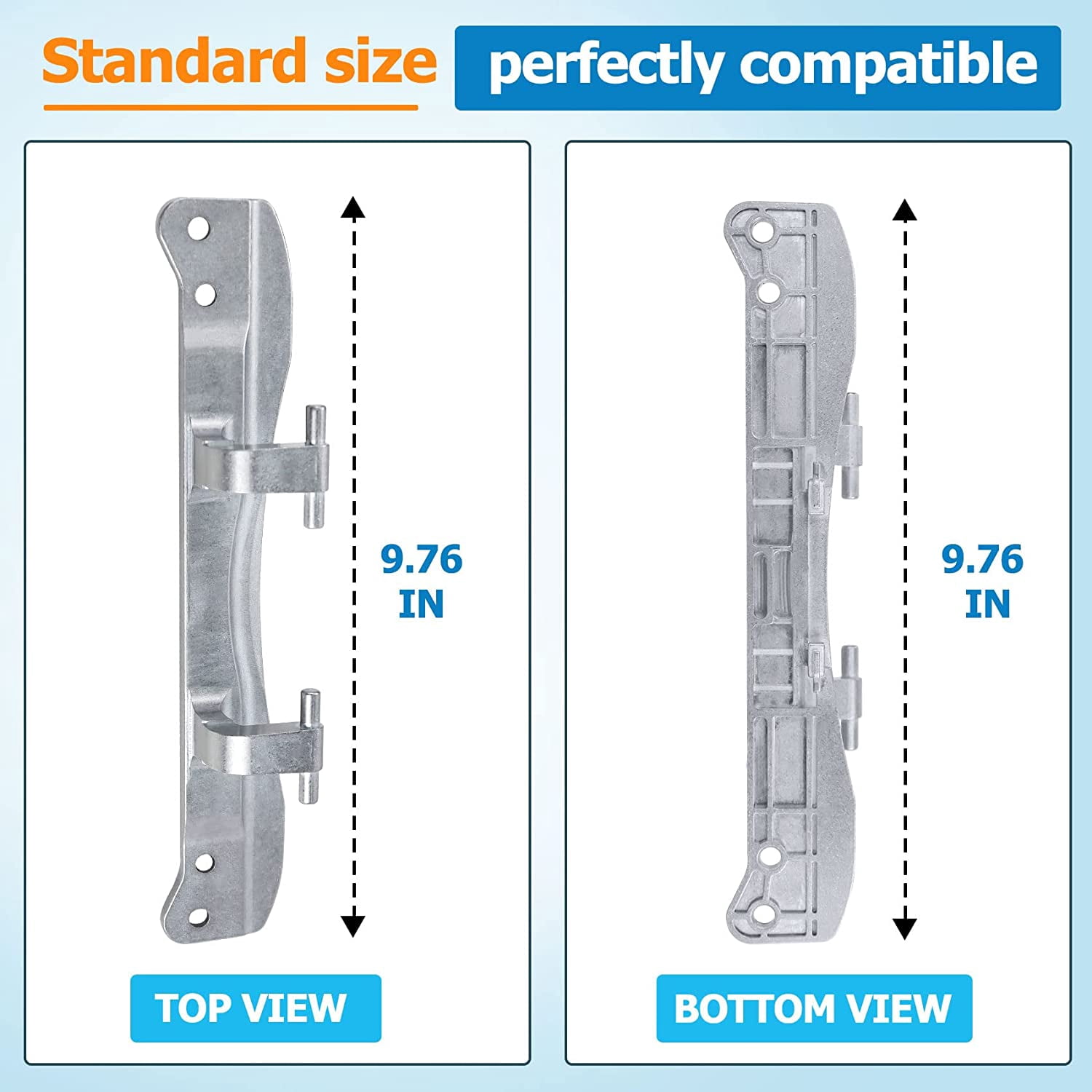Dryer Washer Door Hinge Front Loader Dryer and Washer Door Hinge Compatible with Whirlpool Amana Maytag Crosley Replace#: W10208415 W10208414