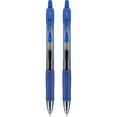 Pilot G2 Retractable Gel Ink Pens, Fine Point, Blue, 2 Pack