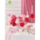 thumbnail image 2 of Caja combinada de flores artificiales Alecono de color rosa intenso con tallos, 2 of 8