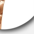 thumbnail image 3 of Designart 'Close Up Portrait of A Giraffe XI' Farmhouse Circle Metal Wall Art 36x36 - Disc of 36, 3 of 5