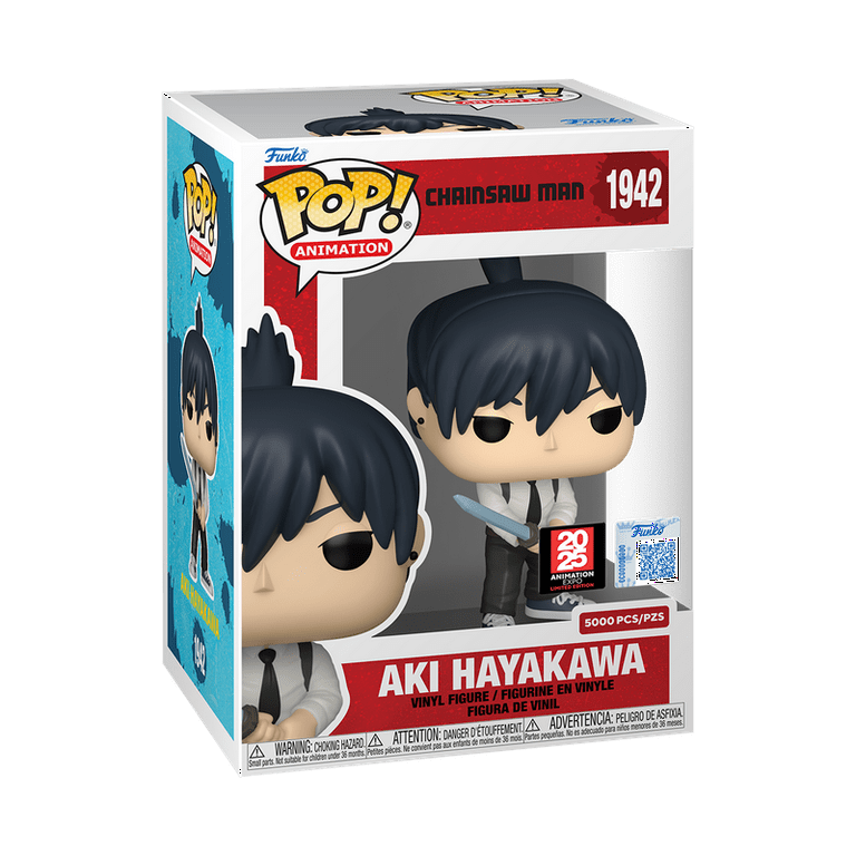aki様 Funko Pop! Chainsaw Man Aki Hayakawa with Pop! Protector