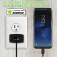 thumbnail image 6 of Cellet Car and Wall Chargers for Samsung Galaxy J2 Core - High Power (10 Watt/2.1 Amp) Dual USB Port Car Charger, Wall Charger, Micro USB Cable (4 feet) and Atom Cloth for Samsung Galaxy J2 Core, 6 of 8