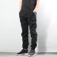 thumbnail image 5 of Pantalones cargo para hombre, pantalones harén ajustados para hombre, pantalones negros de gran tamaño, de algodón a la moda, con estilo vintage Y2k, nuevos y baratos, 5 of 5