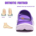 thumbnail image 5 of Womens Mens Recovery Slides with Comfortable Plantar Fasciitis Arch Support Ladies Orthotic Open Toe Unisex Orthotic Walking Thick Cushion Sport Sandals Reduces Stress on Feet, 5 of 5