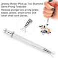 thumbnail image 5 of Bead Grabber, Jewelry Holder Tweezers With 4 Claws For Grabbe For Eyeglass Repair For Small Screw For Beading, 5 of 8