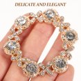 thumbnail image 4 of Exquisite Shiny Rhinestone Shoe Buckle Bridal Shoe Clip for Wedding Prom, 4 of 8