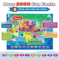 thumbnail image 5 of Interactive Talking USA Map for Kids Learning and Educational Toys, Interactive Map Poster, Geography Educational Game, Christmas Birthday Gifts for Age 3-15 Kids, 5 of 10