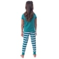thumbnail image 2 of Harry Potter Girls' Hogwarts House Crest Short-Sleeve Jogger Pajama Set - Gryffindor Slytherin Ravenclaw Hufflepuff, 2 of 5