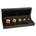 thumbnail image 1 of 2017 S. Africa 5-coin Prf Gold Natura Prestige Set: The Springbok, 1 of 5