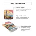 thumbnail image 3 of Ocean Lighthouse Heat Resistant Microwave Oven Gloves Set for BBQ Baking Grilling,Baking Gifts Cooks for Women,Housewarming Gifts for New Home, 3 of 6