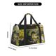 thumbnail image 3 of Balery Deep Forest Stone Green Dragon Bolsa de Gimnasio para Mujeres, Bolsa de Viaje con Bolsillo Húmedo, Bolsa de Fin de Semana para Mujeres, Bolsa de Viaje Resistente al Agua, 3 of 7