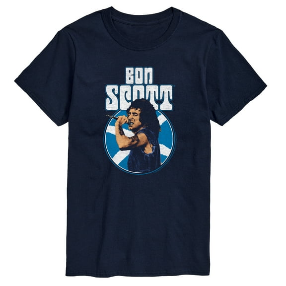 AC/DC - Portrait Short Sleeve Graphic T-Shirt