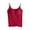 Red, variant on Fanxing Summer Camisoles for Juniors Plus Size Ribbed Tank Tops for Women Build in Bra Sleeveless Ruched Tees Shirts Stretch Tank Top Hot Pink,XXXL