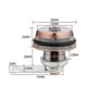 thumbnail image 3 of Combination Cam Lock Safe Cabinet Drawer Digital Code For Mail Box Keyless, 3 of 3