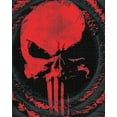 thumbnail image 2 of Northwest Marvel's Punisher, 'Center Target' Woven Tapestry Throw Blanket 48" x 60", 2 of 5