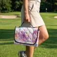 thumbnail image 4 of Whosucclay Watercolor Floral Design Golf Cart Seat Protection Cover 4 Pockets, Reusable Breathable for Club Car Yamaha EZGO, 4 of 9