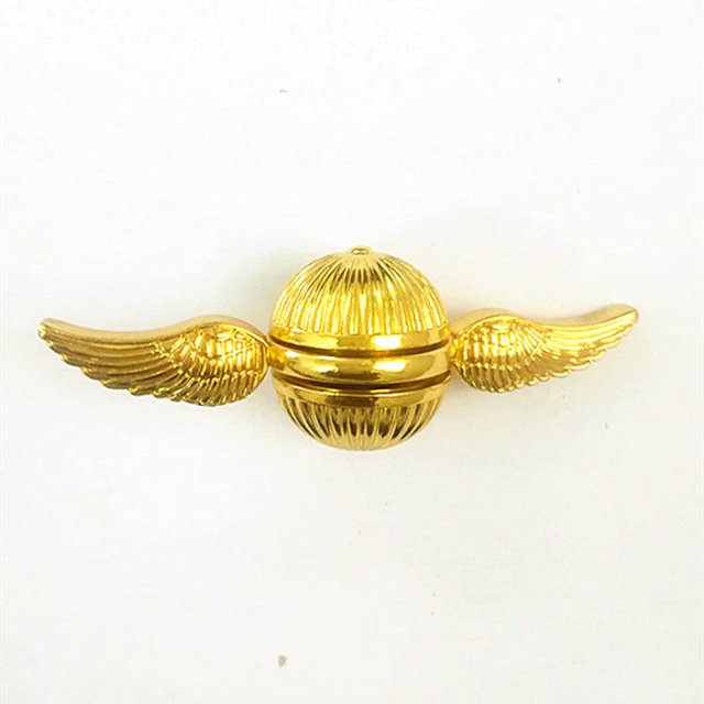 Juguete para niños y adultos, dedo giratorio, regalo para aliviar la ansiedad y el estrés, juguete de escritorio de Metal silencioso para la escuela, el hogar y la oficina XianweiShao 8390615101417