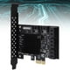 thumbnail image 5 of Sidaley Nueva tarjeta de expansión SATA PCI-E Ix 8 puertos SATA 3,0 placa de expansión con velocidad de transmisión 6Gpbs 88SE9215 compatible con Cables de computadora, 5 of 6