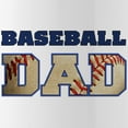 thumbnail image 2 of CafePress - Baseball Dad Stainless Water Bottle 1 - Stainless Steel Water Bottle, Sports Bottle, 1.0L, 2 of 5