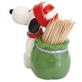 thumbnail image 3 of Hallmark Peanuts Snoopy Christmas Ceramic Toothpick Holder New, 3 of 3