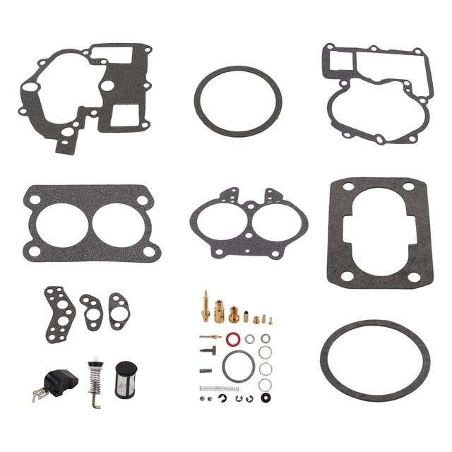 Kit de reparación de carburador 3304‑9565A7 Reemplazo de rendimiento estable para Mercruiser Marine 3.0L 4.3L 5.0L