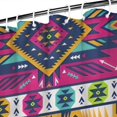thumbnail image 3 of Yellow Geometric Boho Pattern Shower Curtain 84"x72" ,Bathroom Decorative Shower Curtains Set with 12 Hooks,Modern Waterproof Washable Shower Curtain, 3 of 6