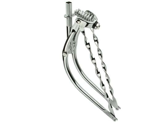 20" Classic  Bike Spring Fork w/ Twisted Bars lowrider.lowrider bike fork.153755 