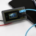 thumbnail image 4 of Medidor de voltaje de batería Baoblaze 12 24 V con puerto USB dual y protección antirretroceso, 4 of 8