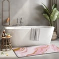 thumbnail image 2 of Pink Marble Gold Line Pattern Kitchen Rug Mat,Kitchen Runner Rugs Non Skid Washable,Decorative Kitchen Floor Mats for Kitchen,Sink,Laundry,17"x47.2", 2 of 7