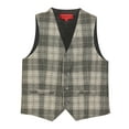 thumbnail image 3 of Gioberti Kids and Boys 2 Piece Tweed Plaid Vest and Pants Set, 3 of 5