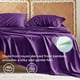 thumbnail image 3 of Juego de sábanas Bedsure, tamaño king, rayón, bambú, ciruela, 3 of 7