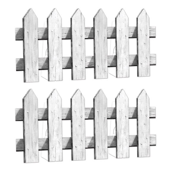 Picket Fence Stand-Ups, 24" x 3' 10", Set of 2