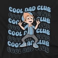 thumbnail image 2 of Blippi Cool Dad Club Youth Long Sleeve T Shirt, Black, Medium, 2 of 3