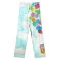 thumbnail image 3 of Up Balloons House Sky Pajamas For Women Loose Retro Night Pajama Pants Comfortable Sleepwear Bottoms Homewear, 3 of 6