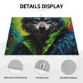 thumbnail image 3 of Bingfone Realistic Style Wolf Warrior ,18" x 24"Dish Drying Mat for Kitchen Counter,Ultra Absorbent Microfiber, 3 of 7