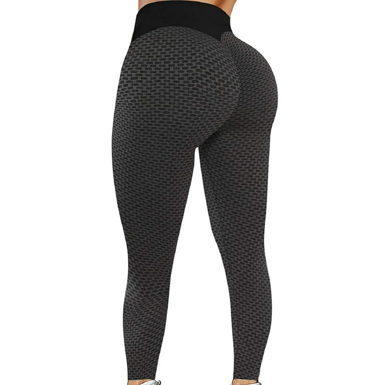 2pcs/ Bags Grid Tights Yoga Pants Women Seamless High Waist Leggings  Breathable Gym Fitness Push Up Clothing Girl Yoga Pant 