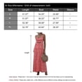 thumbnail image 6 of Summer Dresses For Women 2022 Spaghetti Strap Womens Dresses Floral Print Maxi Dress Alsol Lamesa, 6 of 6