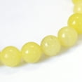 thumbnail image 2 of 5Strand Natural Lemon Jade Round Bead Strands 10~10.5mm Hole: 1.2mm about 36pcs/strand 15.5 inch, 2 of 4