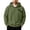 Army Green, variant on THNCYX Hoodies For Men With Zipper Chest Pocket Long Sleeve Top Loose Fit Casual Street Style Soft Mens Sweatshirt Fall Outfits S-2XL