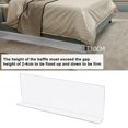 thumbnail image 4 of YAOMOBB Pet Safe Couch Protection 5 Piece Transparent Acrylic Sofa Bumpers with Strong Adhesive for Furniture Protection, 4 of 5