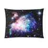 ZKGK Universe Space Nebula Galaxy Colorful Twinkling Stars Sky Pillowcase Standard Size 20 x 30 Inches for Couch Bed,Deep Space Nebula with Star Pillow Cases Cover Set Pet Shams Decorative