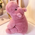 thumbnail image 5 of SSNTSY Weighted Stuffed Animals for Kids Soft Hippo Stuffed Animal 17.7" 2.2lbs Small Cuddly Weighted Hippo Plush for Comfort, 5 of 9