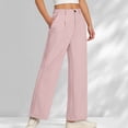 thumbnail image 5 of RTKFRFLM Uniform Pants for Girls Straight Leg School Trousers for Kids Ages 5-14 for School Uniform and Classroom Wear Back to School Clothes, 5 of 7